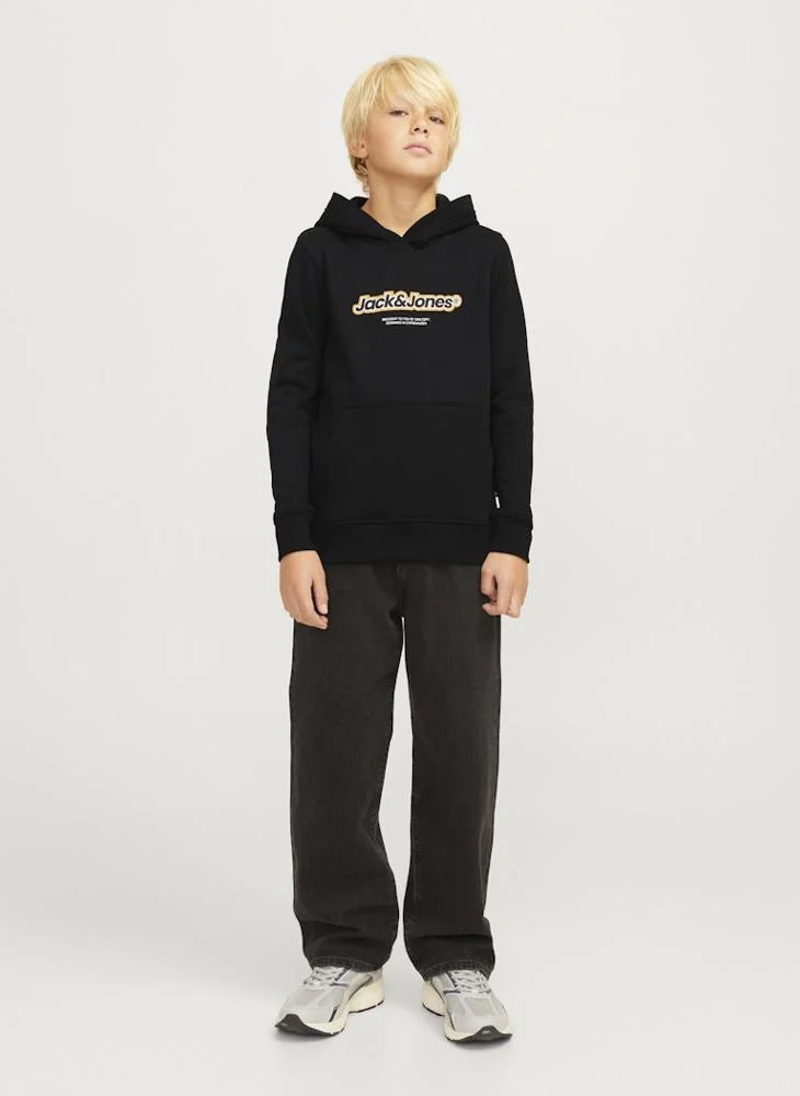 Jack & Jones Junior Kids Graphic Print Hoodie