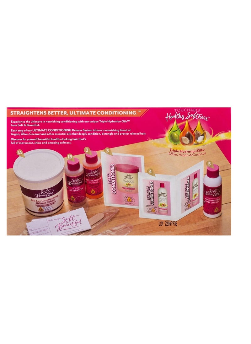 Soft & Beautiful - Hair straightening cream moisturizing conditioner for hair care - Image 1