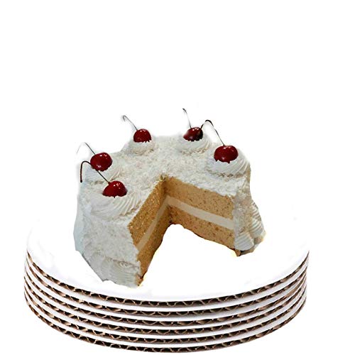 pizety (Pack of 50 10 Inch Cake Circles – Round Corrugated Cardboard Cake Boards for Baking, Pizza & Pies – Greaseproof, Food Safe, Heavy Duty Disposable Base - Image 5