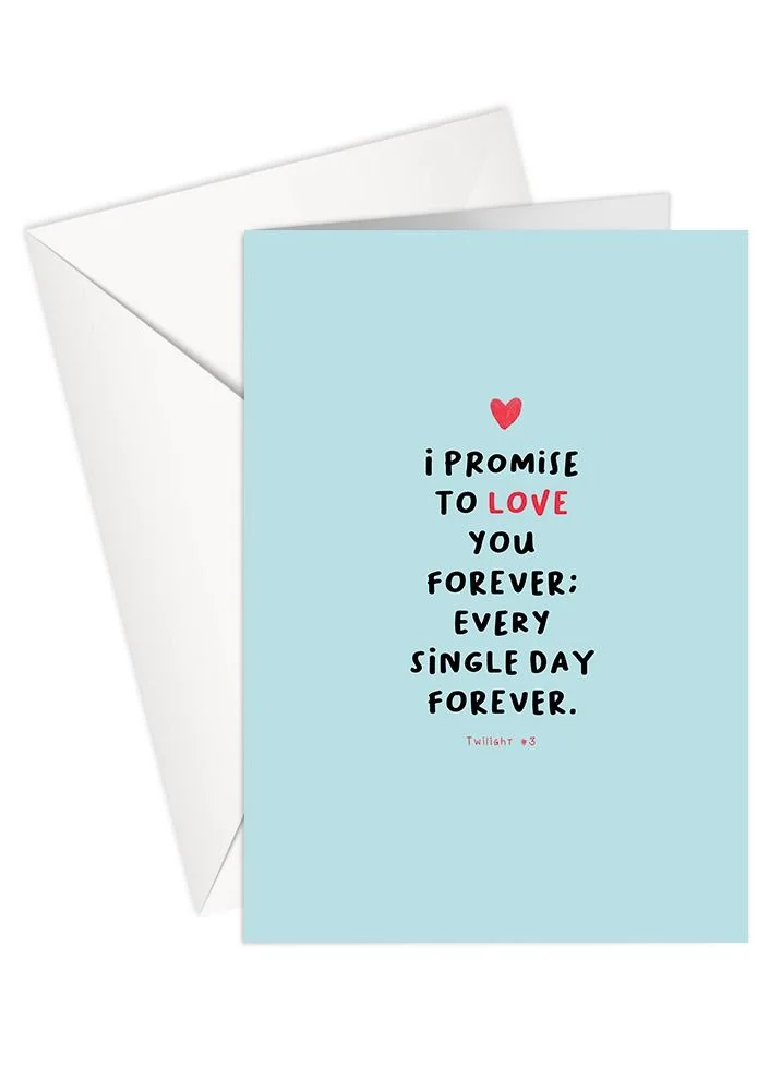 Share the Love Greeting Card - General, Movie Quote, Twilight #3, Love