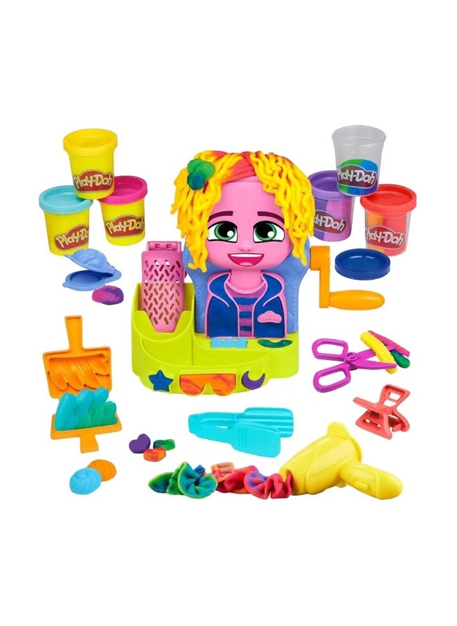 Play-Doh Play-Doh Hair Stylin' Salon Playset 15 Pieces  - Image 3