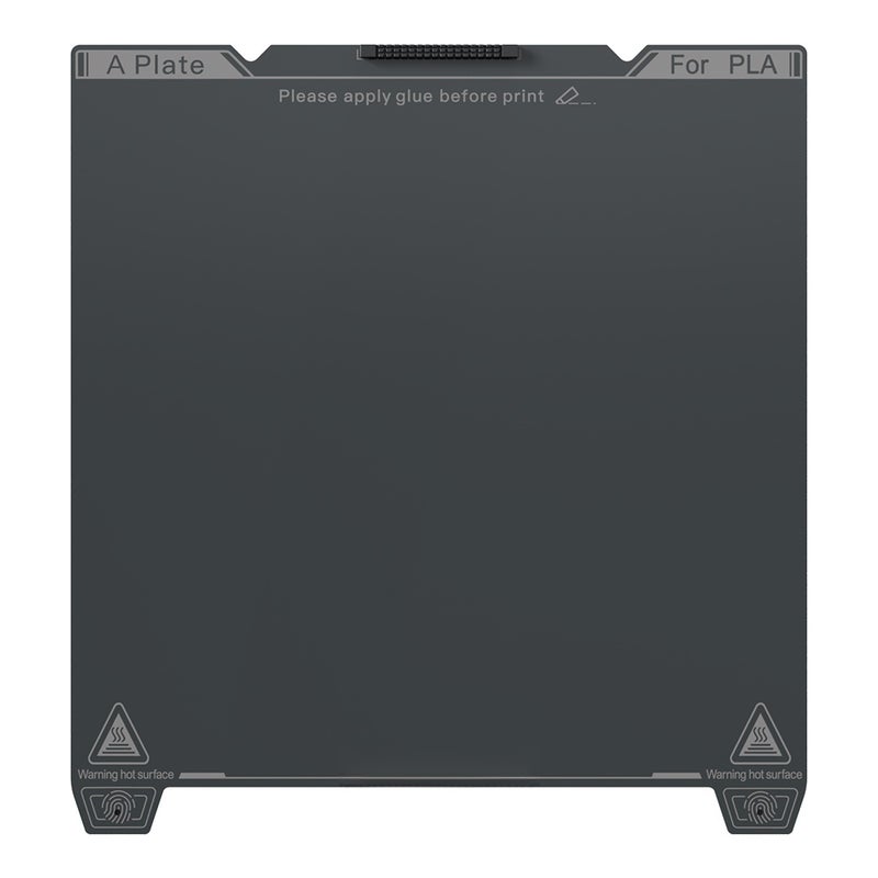Creality K1C Smooth PEI Build Plate 235x235mm-Without Soft Magnetic Easy Model Removal High Temperature Resistance Suitable for K1C FDM 3D Printer - Image 1