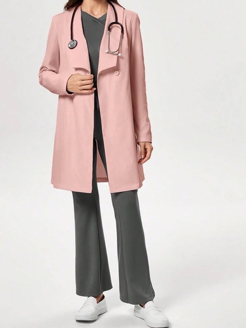 Pink Jacket Guangzhou Summer Fashion New Long-Sleeved Women'S Clothing Women'S Medical Clothing Work Clothes - Image 2