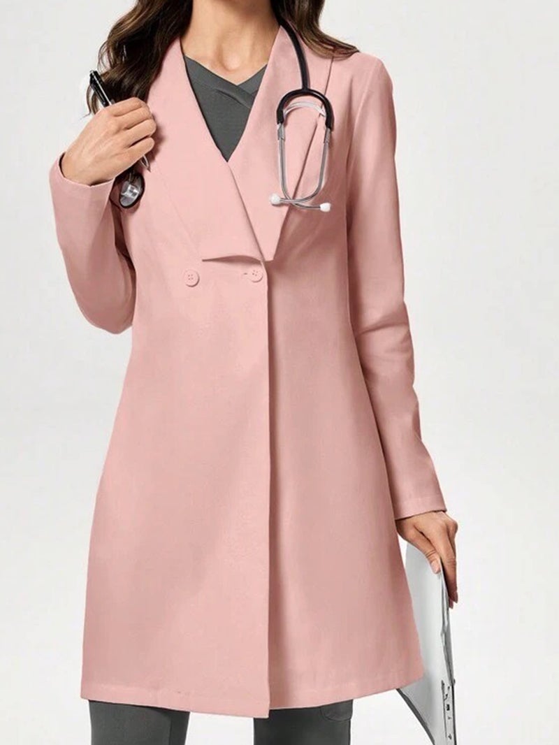 Pink Jacket Guangzhou Summer Fashion New Long-Sleeved Women'S Clothing Women'S Medical Clothing Work Clothes - Image 3