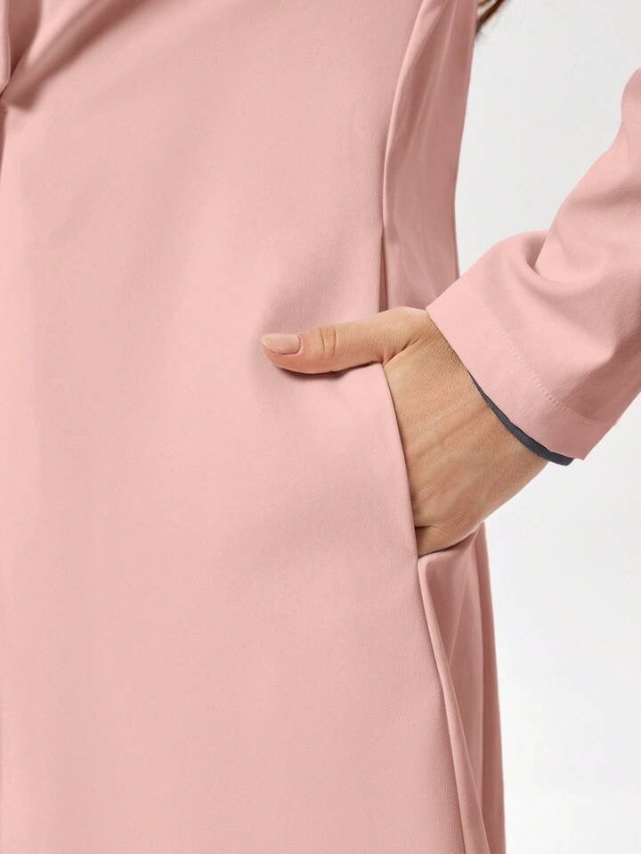 Pink Jacket Guangzhou Summer Fashion New Long-Sleeved Women'S Clothing Women'S Medical Clothing Work Clothes - Image 5