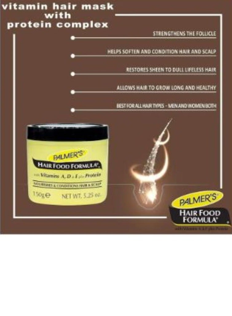 PALMER'S Palmer's Hair Nourishing Cream Regular Hair Food 150g - Image 4