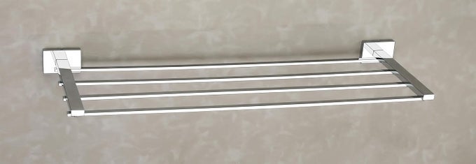 304 GRADE STAINLESS STEEL TOWEL RACKTOWEL RACKBATHROOM ACCESSORIES TAURUS CHROME