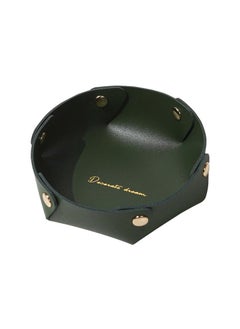 Y&D Nordic Desktop Storage Box Key Door Cosmetic Jewelry Entrance Sundry Storage Box Products-Dark GreenL  - Image 1