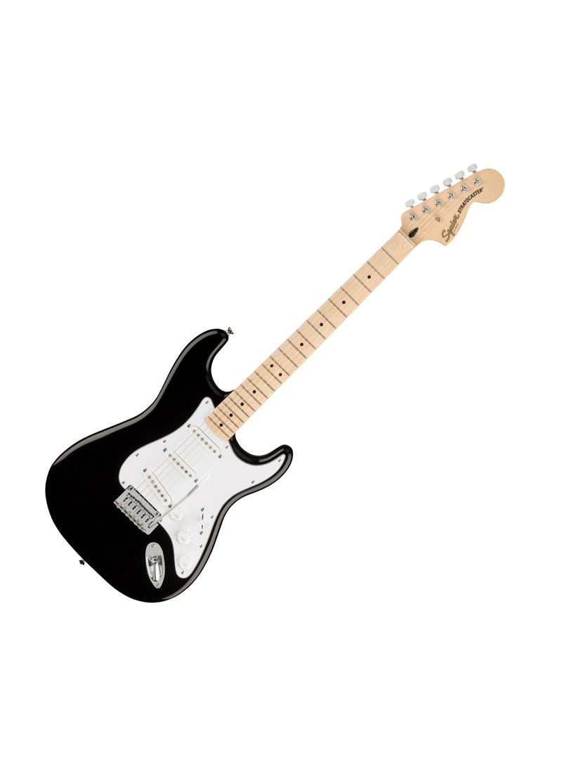 Fender 0378002506 Squier Affinity Stratocaster Electric Guitar in Black - Image 2