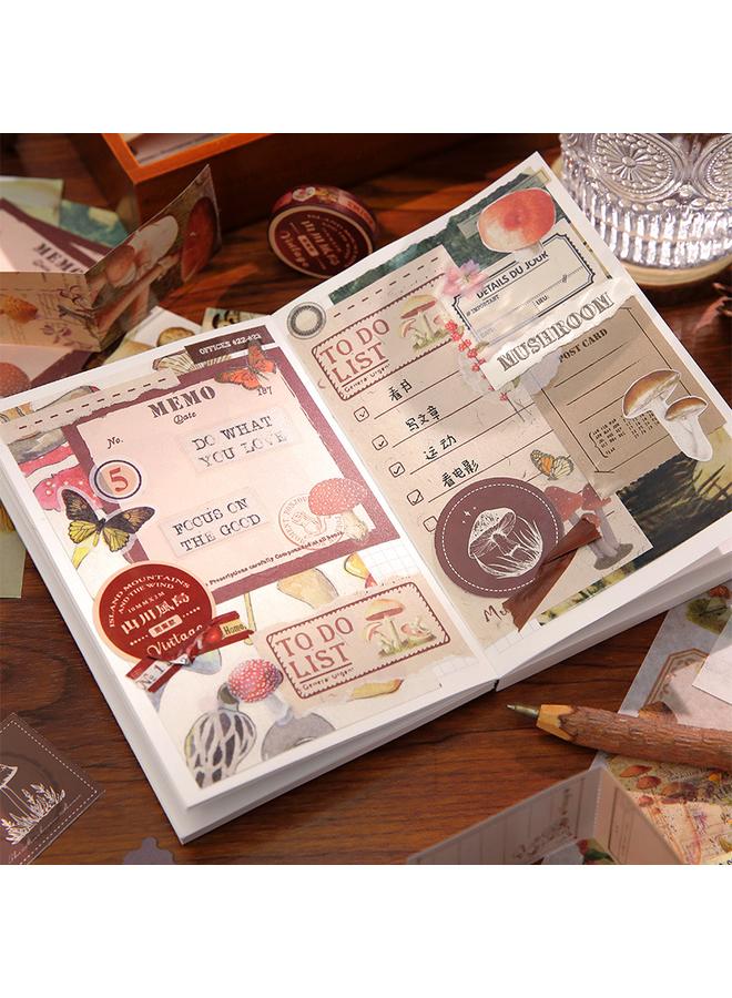 Bluejw Core Mo Retro Hand Account Mountain Series Material Gift Box Suit Literature And Art Europe And America DIY Hand Account Record Daily Suit - Image 4