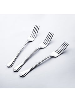 Nehir Fulya Plain 6 Piece Sweet Fork 