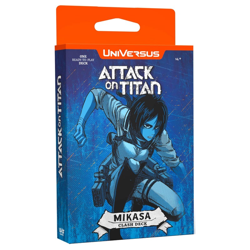 UniVersus Attack on Titan Battle for Humanity Clash Deck Mikasa Ready to Play Character Deck DeckBuilding Collectible Card Game AOT Licensed - Image 4