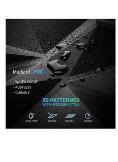 RATSAW 12 Pack 3D Wall Panels Diamond Design Pack for Living Room TV Wall and Home Decor Length 30cm Width 30cm  - Image 4