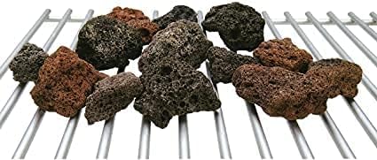 Maalavya Volcanic Lava Rock Natural BBQ for Grill Gas Grill Barbeque and Tandoor 1KG - Image 3