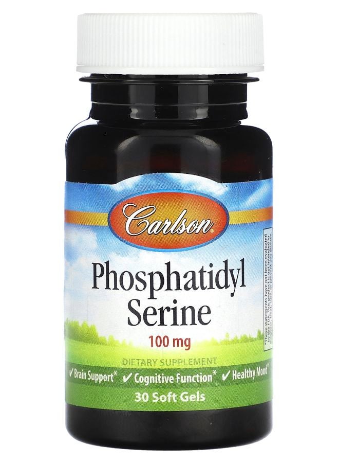 Phosphatidyl Serine  100 mg 30 Soft Gels