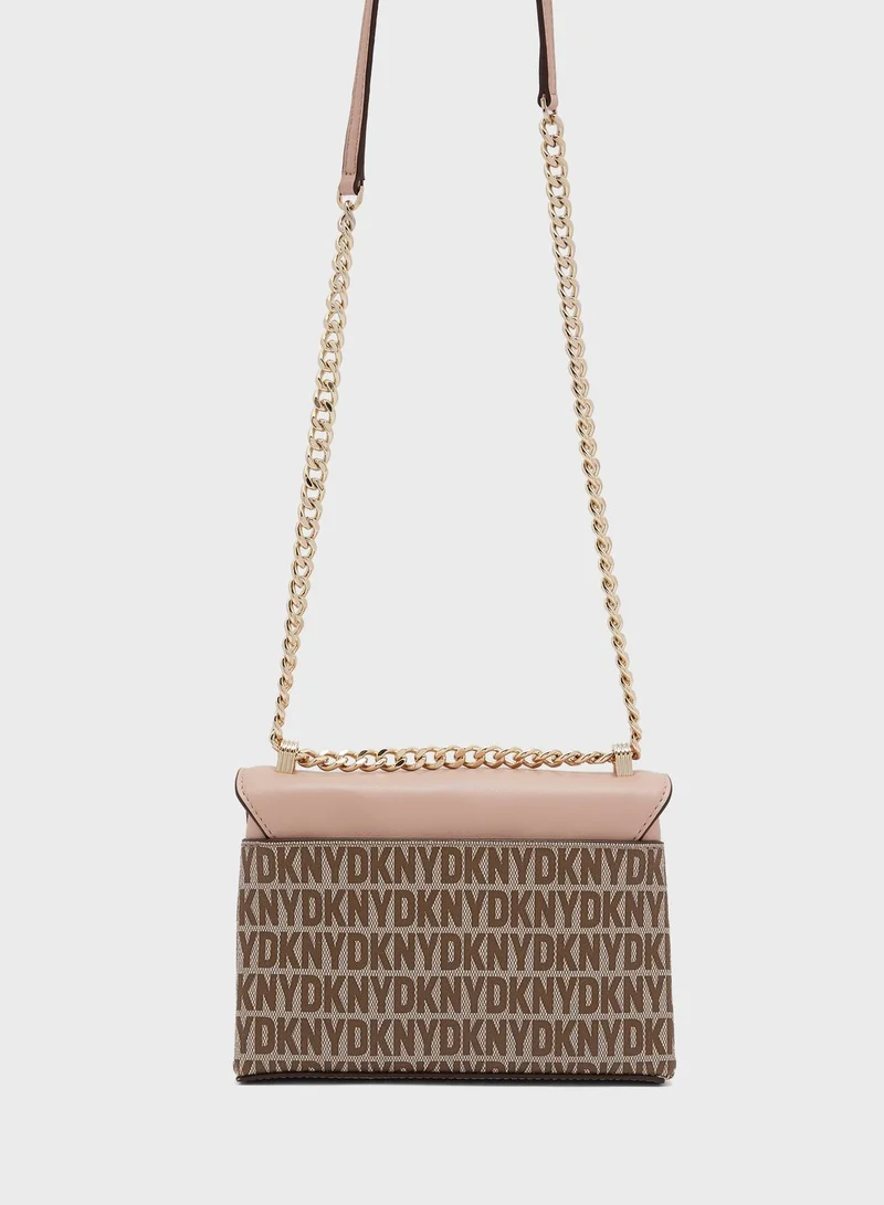 DKNY Evie Small Flap Over Crossbody Bags