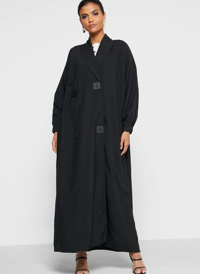 Moistreet Coat Style Abaya