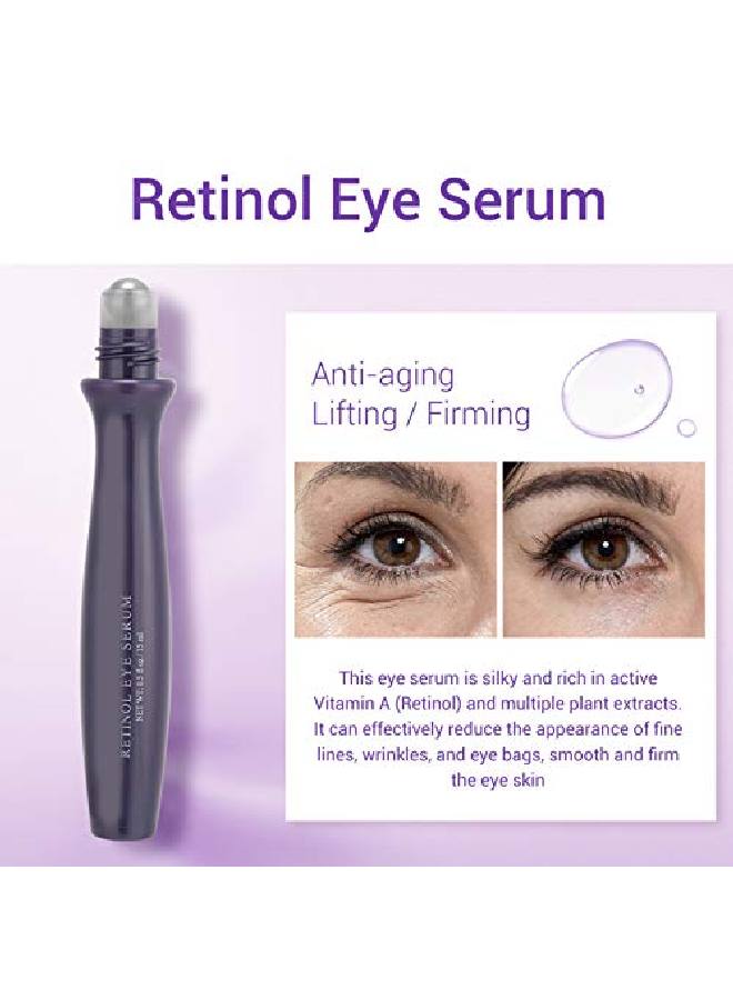 yuyte Rollon Eye Serum Moisturizing Eye Serum Antiwrinkle Skin Lifting Firming Eye Serum For Anti Aging Skin Care With Dark Circles (01)  - Image 3