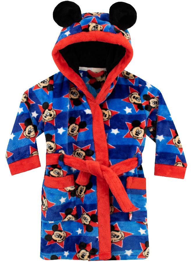 Disney Boys' Mickey Mouse Robe Size 6 Blue - Image 5
