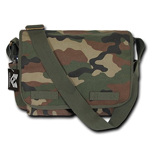 Rapid Dominance Rapiddominance Classic Messenger Bag, Woodland, 19" W x 14.5" H x 7" D - Image 2