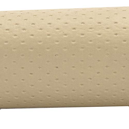 Zapcart Faux Leather Extra Grip 102 Flat Bottom D-Shape Anti-Slip Steering Wheel Cover Compatible with Kia Seltos, Beige - Image 4