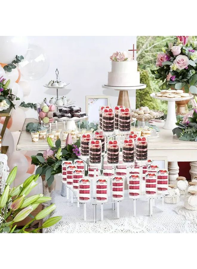Clear Push Up Cake Pop Containers 10pcs With Lids Reusable Leak Proof Dessert Shooters - Image 4