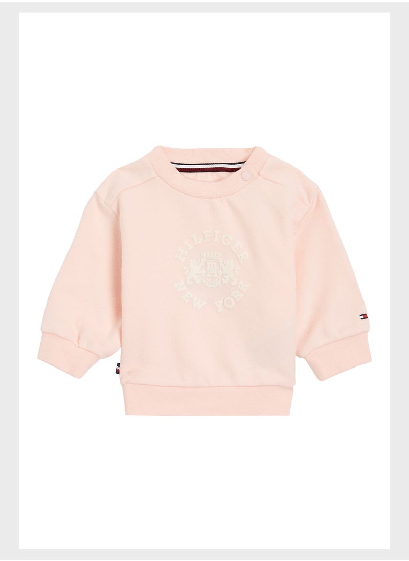 TOMMY HILFIGER - Infant Logo Sweatshirt - Image 1