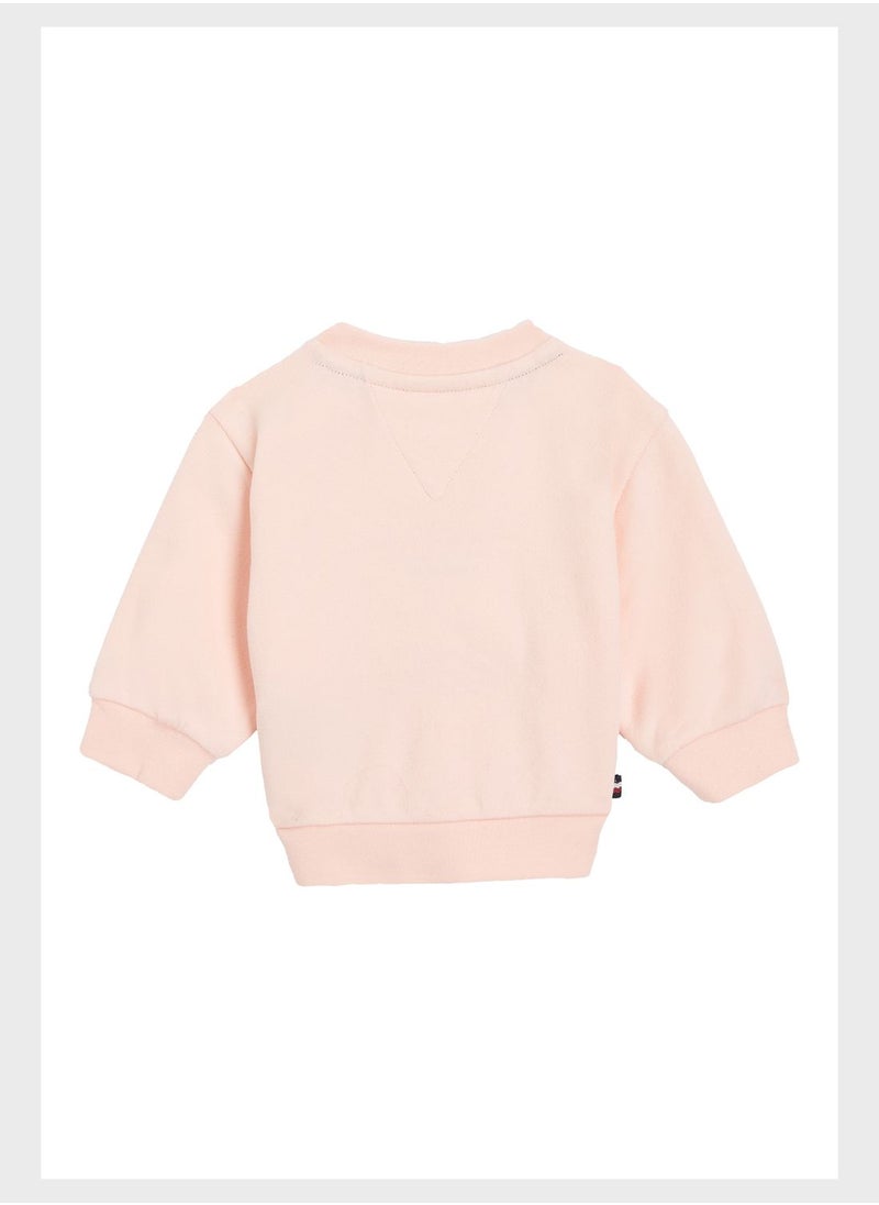 TOMMY HILFIGER - Infant Logo Sweatshirt - Image 1