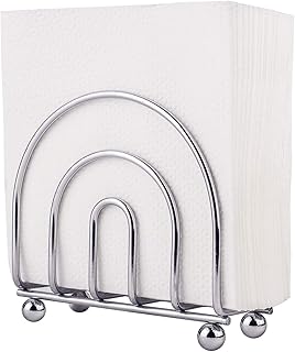 BNYD Paper Napkin Holder Tissue Dispenser for Kitchen Countertops, Dining Table, Picnic Table, Indoor & Outdoor Use, - Image 1