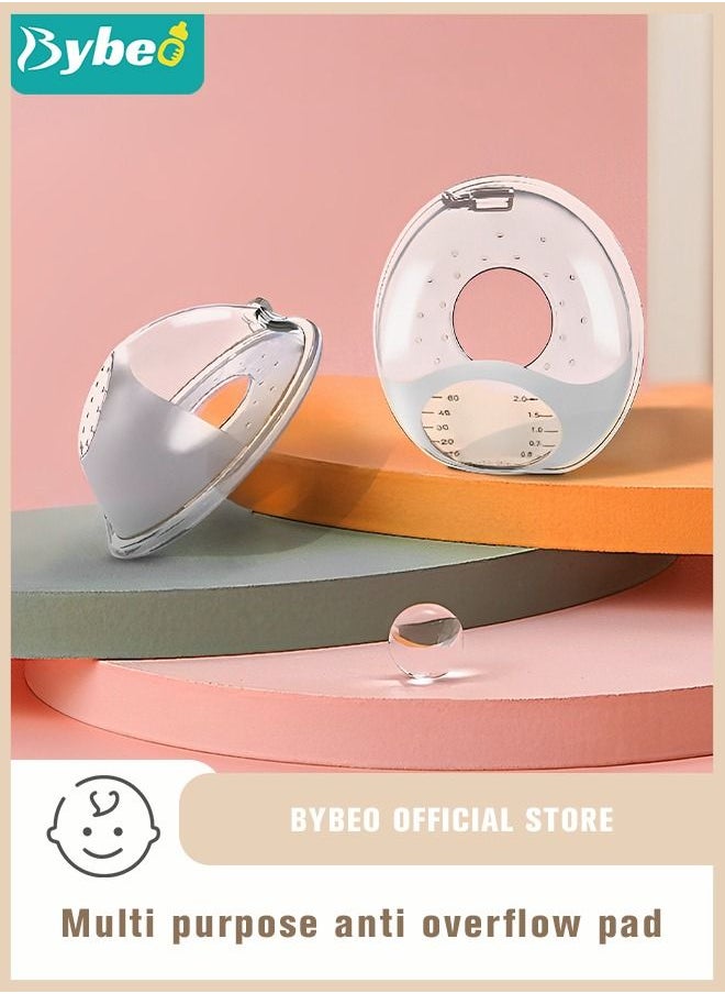 Bybeo - New Model Silicone Breast Shell & Milk Collection Catcher for Breastfeeding Relief (2 in 1) Protect Cracked, Sore, Engorged Nipples While Nursing or Pumping During The Day - Image 1