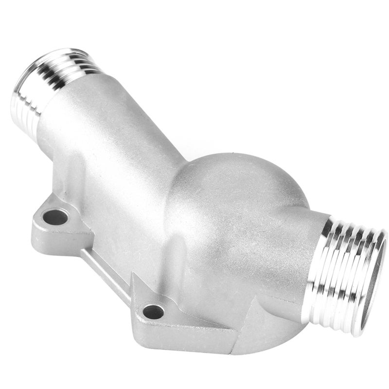 Aluminum Thermostat Housing: OE Style, High-quality Alloy Resists Warping - Easy To Install Thermostat Housing Cover With Gasket for M3, Z3, E34, E36 Vehicles - Image 1