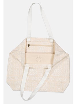 DAKINe Women Printed Tote Bag 45 H x 52   L x 17 W Cm, Beige  - Image 2