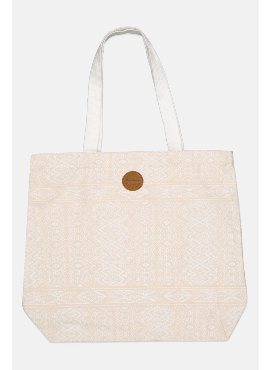 DAKINe - Women Printed Tote Bag 45 H x 52   L x 17 W Cm, Beige - Image 1