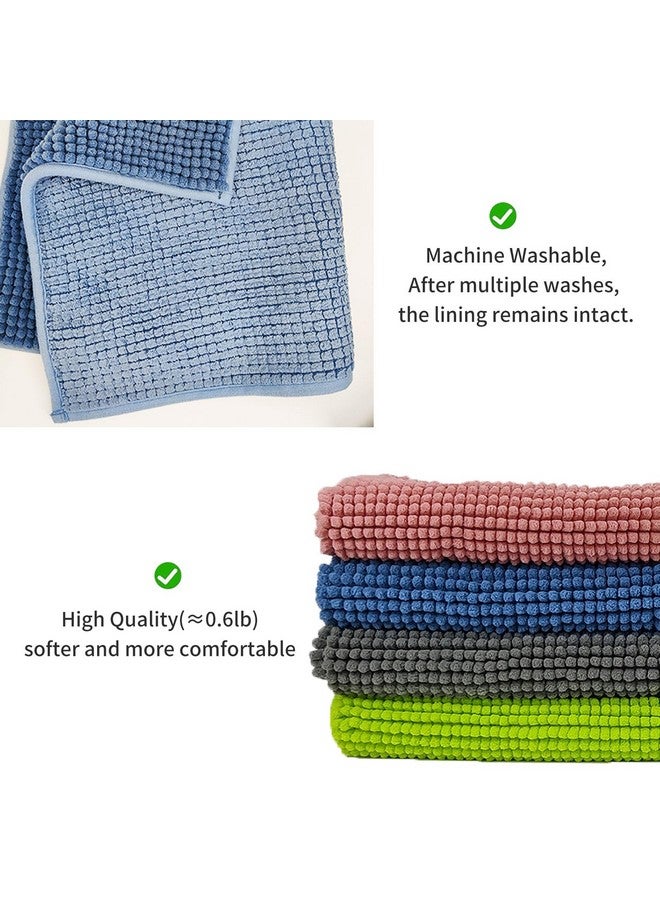 Oncpcare 4 Pcs Guinea Pig Cage Liner, Bunny Washable Mats Rug Guinea Pig Fleece Bedding Reusable Rabbit Liner Small Animal Sleeping Bed for Bunny Ferret Rat Chinchilla - Image 2