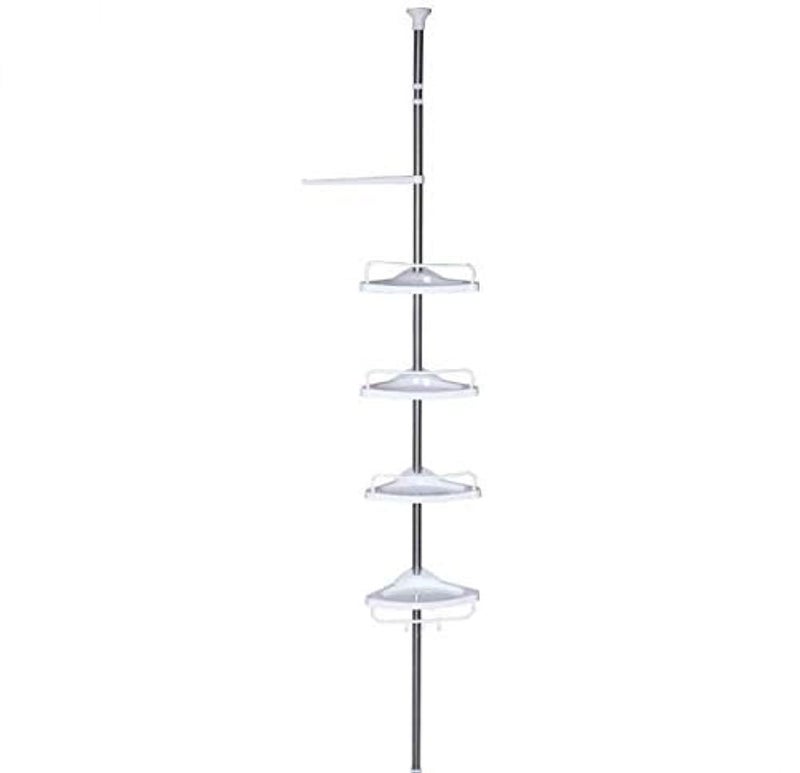 Multilayer Telescopic Bathroom Corner Shelf
