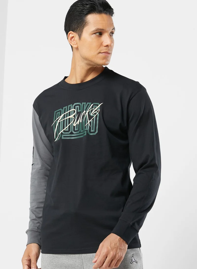 Nike Milwaukee Bucks Max90 T-Shirt