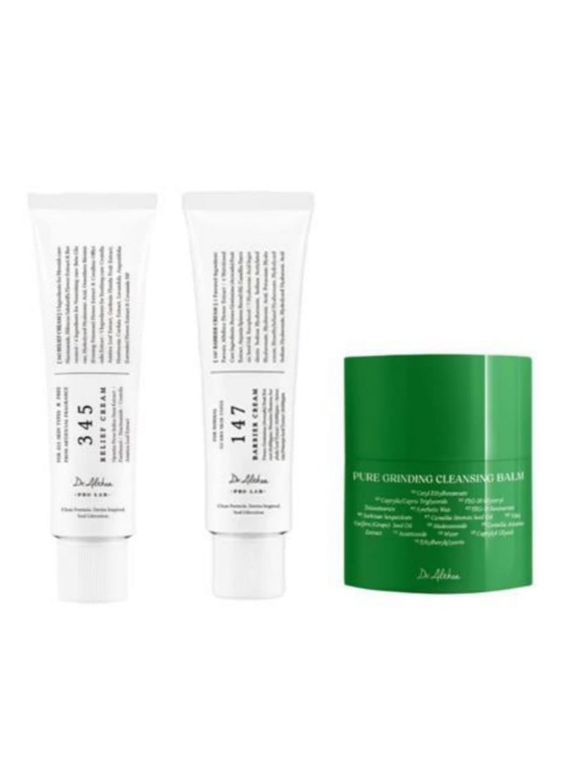 دي آر.ألثيا روتين تفتيح وتنظيف وتقويه حاجز البشره من دألثيا – تفتيح وتنظيف وترطيب  بكج د.ألثيا المتكامل – غسول+ مرطب مجموعة د.ألثيا للعناية اليومية – 3 خطوات لبشرة مثالية  روتين إشراقة وترطيب من د.ألثيا –  وغسول وكريمات 345 /147 - Image 1