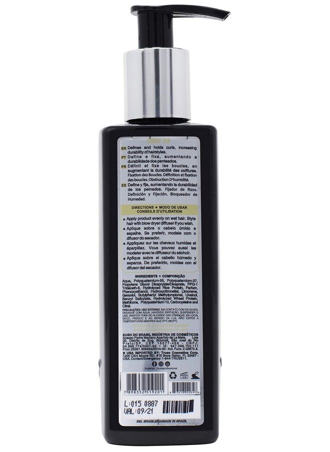 Truss Curly Fix Leavein Curl Defining Cream For Curly Hair Control Curls Reduces Volume Blocks Humidity For Anti Frizz Control Of Your Curls All Day With A Medium Hold  - Image 3