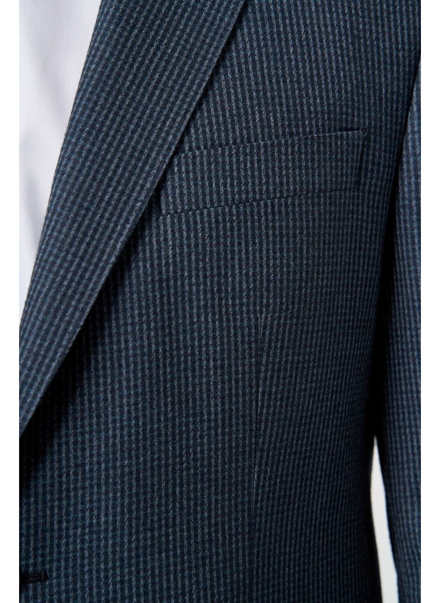 Bisse Men's Regular Fit Mono Collar Jacket Anthracite PCK23Y23102_D58  - Image 5