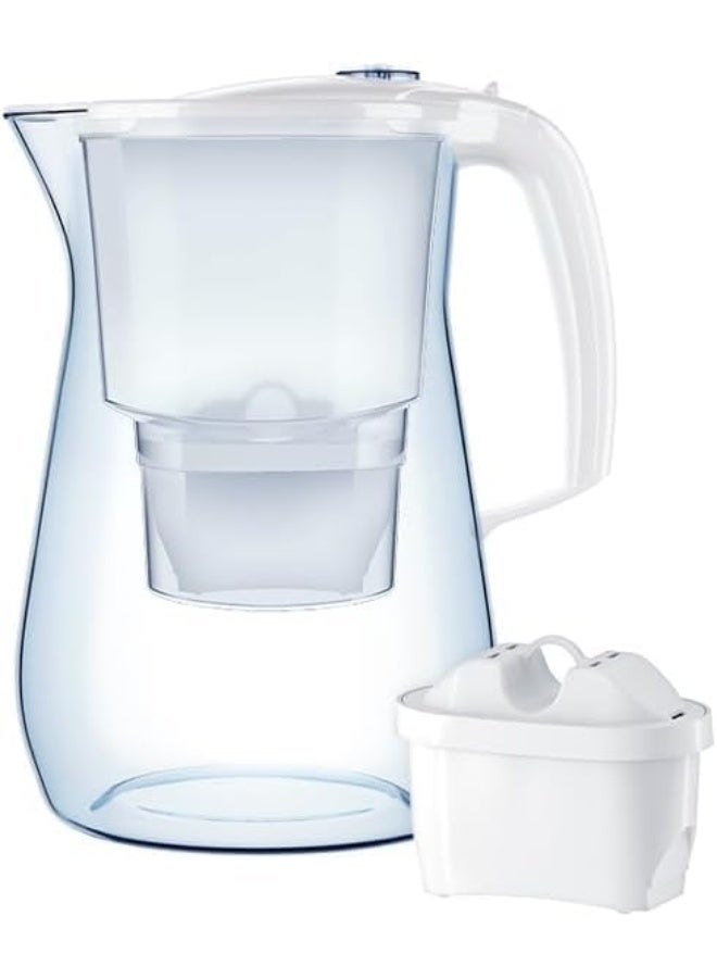 Aquaphor Water filter jug Onyx, 1 MAXFOR+ filter, Water filter in glass optics for 4.2L, Carafe, Reduces lime & chlorine, Perfect for the family, Premium quality, Stylish container - Image 2