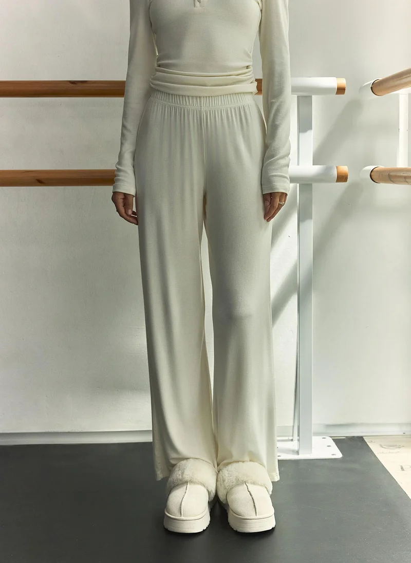 Lichi Loose fit jersey trousers