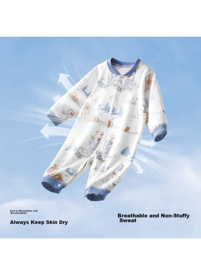 Beptides Beipesi Baby Clothes, Infant Romper, Autumn Onesie, Crawling Suit, Newborn Infant Early Autumn Long-sleeve Pajamas - Image 3
