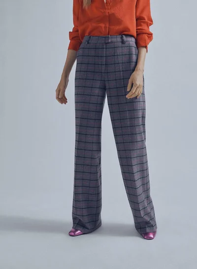 Lola Casademunt Check trousers