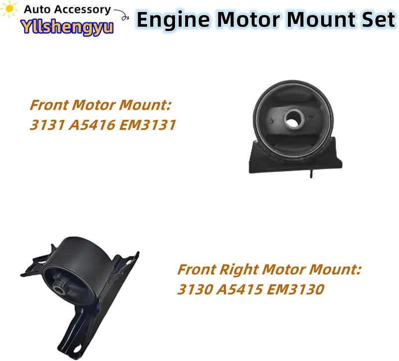 Yllshengyu Engine Motor Mount Set for Jeep and Dodge - Image 4