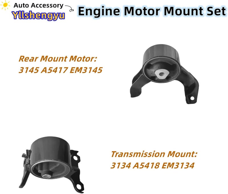 Yllshengyu Engine Motor Mount Set for Jeep and Dodge - Image 5
