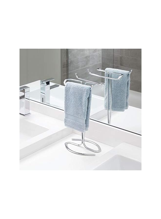 Raxoom 2 Li Towel HangingStand, Silver, 55658Es - Image 2