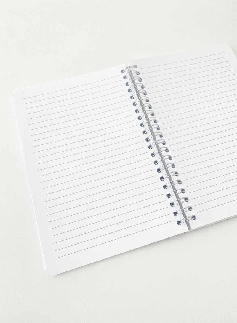Ash Notebook A5 , Spiral , 100 Pages , for students and employees  - Image 4