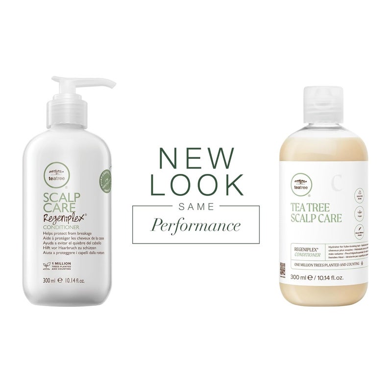 Tea Tree Scalp Care Holiday Gift Set, Shampoo + Conditioner, For Fine + Thinning Hair - Image 3