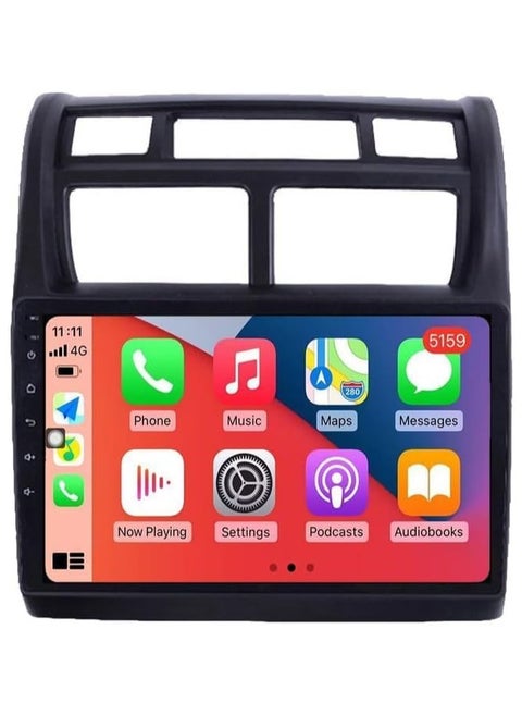 Android Car Stereo for Kia Sportage 2 2007-2009 8GB RAM 128GB ROM Support SIM Card, Carplay, Mirror Link Wi-Fi BT, Radio GPS Navigation, 9 Inch IPS Touch Screen with AHD Camera Included