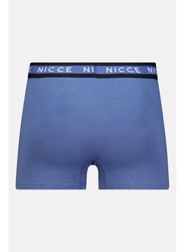 Nicce Men 3Pcs Pack Brand Logo Boxers, Navy/Cream  - Image 4